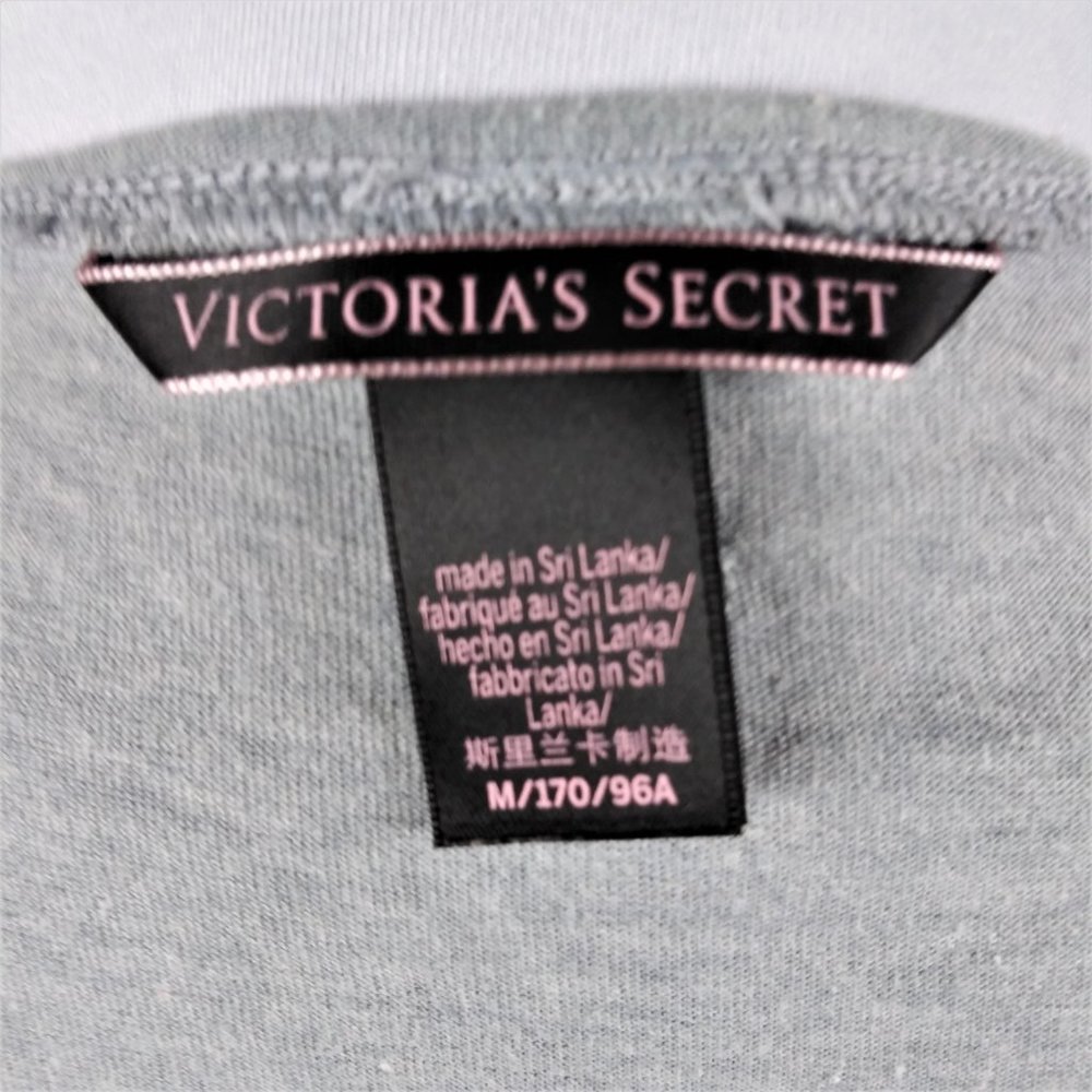 Victoria's Secrets Grey Angel Sequin Top M - Picture 4 of 4
